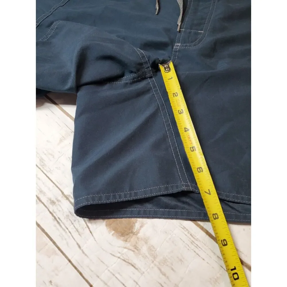 Patagonia Swim Trunks Mens‎ 34 Blue Board Shorts Pocket Surfing Swimwear